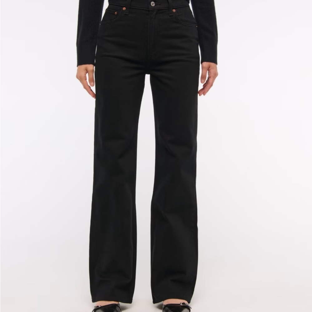 A&F Black 90s relaxed women’s jeans